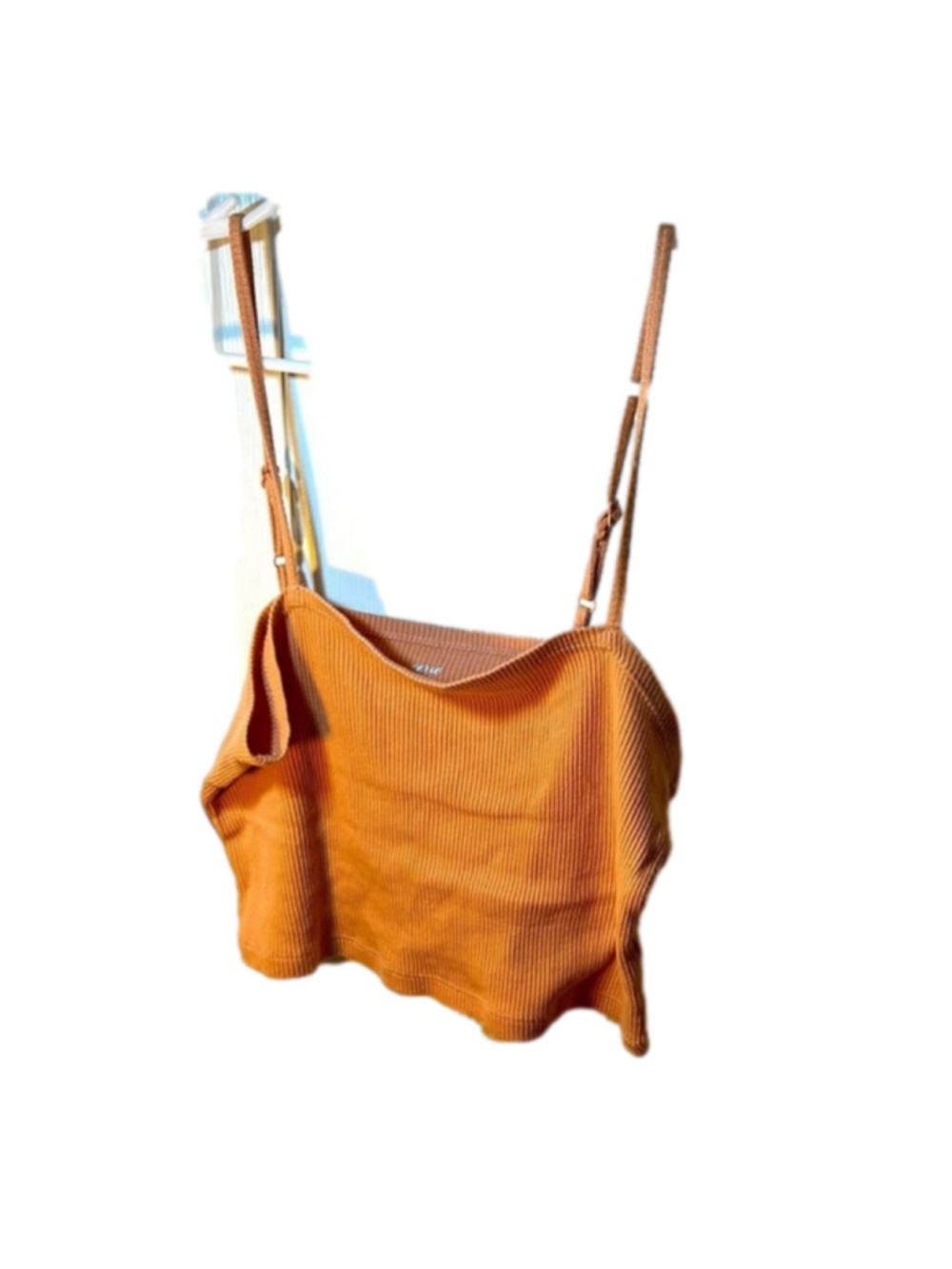 Aerie Orange Crop Top Small